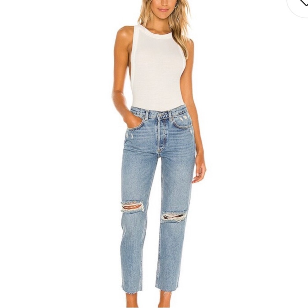 BOYISH The Tommy Jean distressed straight